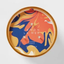 28oz Glass Lemon La Mer Candle Yellow - Opalhouse™ -Haven Decor Shop GUEST 0bd7703b 7c81 409a a741 4443d8b98554