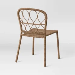 4pc Britanna Wicker Rattan Outdoor Patio Dining Chairs Arm Chairs Brown - Opalhouse™ -Haven Decor Shop GUEST 13b97cb5 49f0 4bf2 bd04 5d39fffbb634