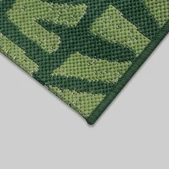 5'x7' Tonal Outdoor Rug Green - Opalhouse™