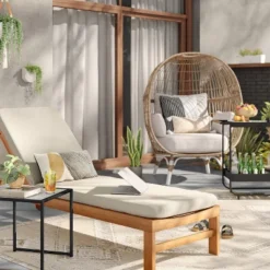 7' X 10' Sunset Moroccan Tapestry Woven Outdoor Rug Light Brown - Opalhouseā¢