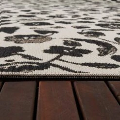 Floral Outdoor Rug Black - Opalhouse™ -Haven Decor Shop GUEST 2794d941 44a7 42ac 82ac 0ab33b9558f1