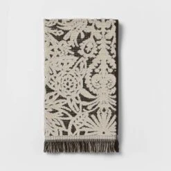 Allover Pattern Towels Black/White - Opalhouse™ -Haven Decor Shop GUEST 30c6811e d445 43c2 9fb7 680ce0df8a36
