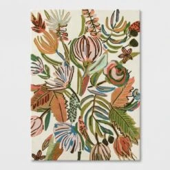 Floral Wool Tufted Area Rug Pink/White - Opalhouse™ -Haven Decor Shop GUEST 31188344 1764 41c8 b8db cf880ff73088