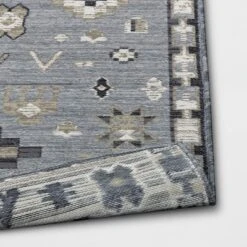 7'x10' Tapestry Rectangular Woven Outdoor Area Rug Gray - Opalhouse™ -Haven Decor Shop GUEST 3d63a080 35c1 4b18 87d0 49bd82241939