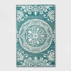 Vintage Medallion Outdoor Rug Turquoise - Opalhouse 7 Vintage Medallion Outdoor Rug Turquoise - Opalhouse -Haven Decor Shop GUEST 456e7275 6a86 42a9 b016 7ab8c8d1e8e0