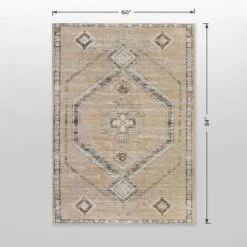 5'x7' Sunset Moroccan Tapestry Rectangular Woven Outdoor Area Rug Light Brown - Opalhouse™ -Haven Decor Shop GUEST 600501e1 0d8a 42f2 9afb 1f6245befe8b