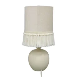 Small Table Lamp With Fringe Shade Off-White (Includes LED Light Bulb) - Opalhouse™ Designed With Jungalow™ -Haven Decor Shop GUEST 6a5a28fb 40e2 4ccf aad5 699d151bc234