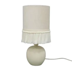 Small Table Lamp With Fringe Shade Off-White (Includes LED Light Bulb) - Opalhouse™ Designed With Jungalow™ -Haven Decor Shop GUEST 7b52390b 0f9b 4c1c be8b 991b426944b8