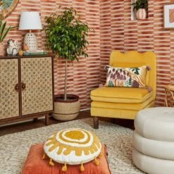 Bencia Slipper Chair Mustard - Opalhouse™ Designed With Jungalow™ -Haven Decor Shop GUEST 83ff8f64 8468 4fcf a26a d3ef3492ee59