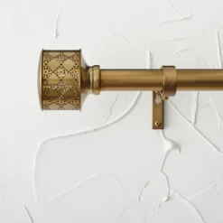 Pierced Drum Curtain Rod Brass - Opalhouse™ Designed With Jungalow™ 5 Pierced Drum Curtain Rod Brass - Opalhouse™ Designed With Jungalow™ -Haven Decor Shop GUEST 99799094 1591 4a14 8c22 897f62e39ab5