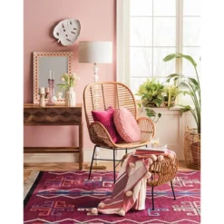 Lily Rattan Armchair With Metal Legs - Assembly Required - Opalhouse™ -Haven Decor Shop GUEST a6603c6a fe9a 4b41 a3f9 40ad3c0aa77c