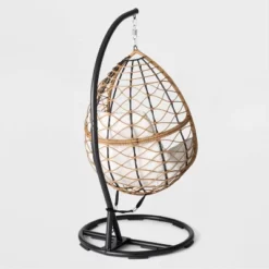 Britanna Patio Hanging Egg Chair - Natural - Opalhouse™ -Haven Decor Shop GUEST c4bd566e 91c6 4884 8a0e b0fad9b51e63