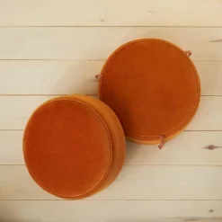 Olivia Round Pouf Rust - Opalhouse™ Designed With Jungalow™ -Haven Decor Shop GUEST c9dd8b4f 6724 4b6d b4cd 58d229a78600