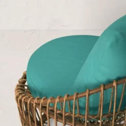 Topanga Club Chair With Ottoman - Blue/Brown - Opalhouse™ Designed With Jungalow™ 13 Topanga Club Chair With Ottoman - Blue/Brown - Opalhouse™ Designed With Jungalow™ -Haven Decor Shop GUEST d55e6c02 0566 4024 be4f e642208a3e0f