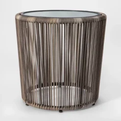 Latigo 3pc Rattan Patio Chat Set, Outdoor Furniture Set - Gray/Brown - Opalhouse™ -Haven Decor Shop GUEST d8cebc9c de65 46b7 835c a1ae4a0dd376