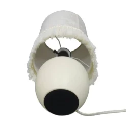 Small Table Lamp With Fringe Shade Off-White (Includes LED Light Bulb) - Opalhouse™ Designed With Jungalow™ -Haven Decor Shop GUEST d90258f8 fdb3 4965 9481 654431d459c8