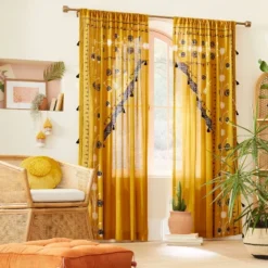Pierced Drum Curtain Rod Brass - Opalhouseâ„¢ Designed With Jungalowâ„¢