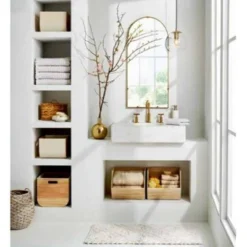 Textured Diamond Shag Bath Rug Cream - Opalhouse™ -Haven Decor Shop GUEST ea244543 76c3 4d98 8faf 4076fcf1bc3e