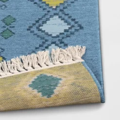 7'x10' Bright Moroccan Rectangular Woven Outdoor Area Rug Indigo - Opalhouse™ -Haven Decor Shop GUEST f1512d73 cd59 4071 a29a efd457754733