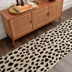 Daffodil Leopard Print Woven Rug - Threshold™ -Haven Decor Shop GUEST fd7ce3b6 e6f3 40a7 83d7 ec02ffd3ec0b